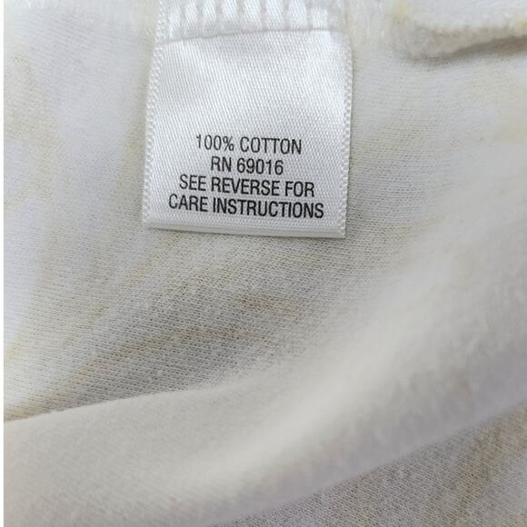 Studio Works Yellow and White Hibiscus Floral Blouse Women's size Small - Picture 12 of 12